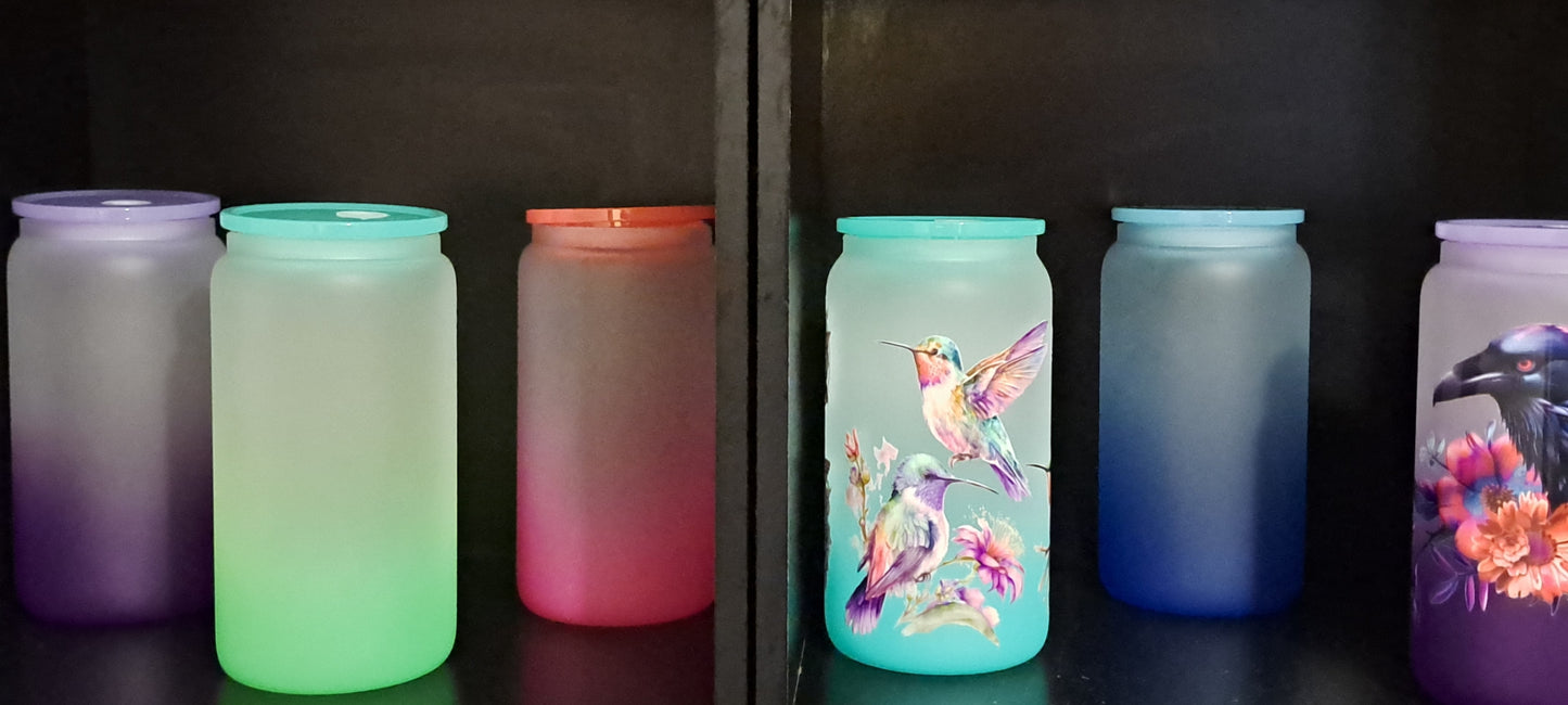 16oz Frosted Ombre Tumbler