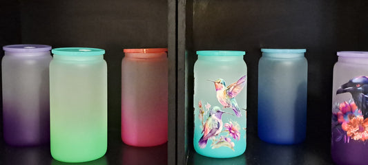 16oz Frosted Ombre Tumbler