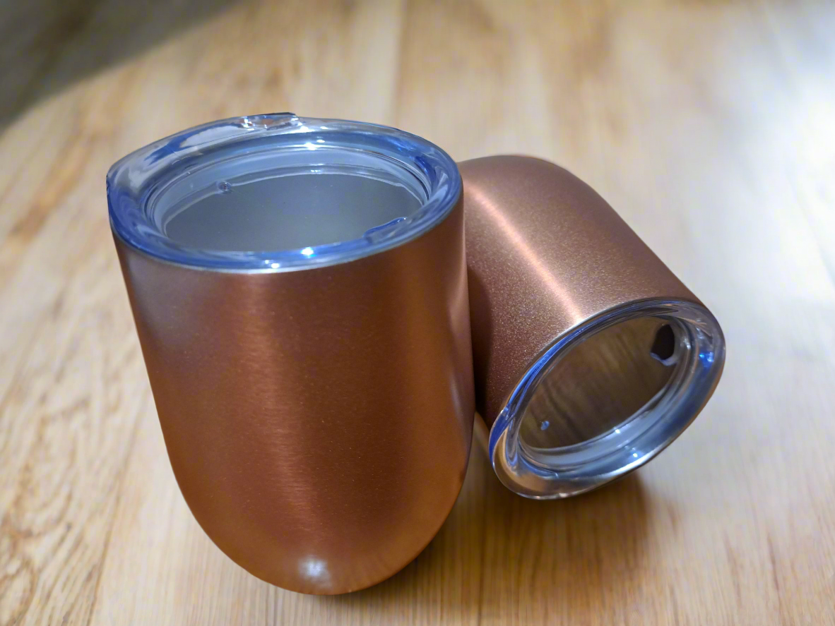 Rose Gold wine tumblers