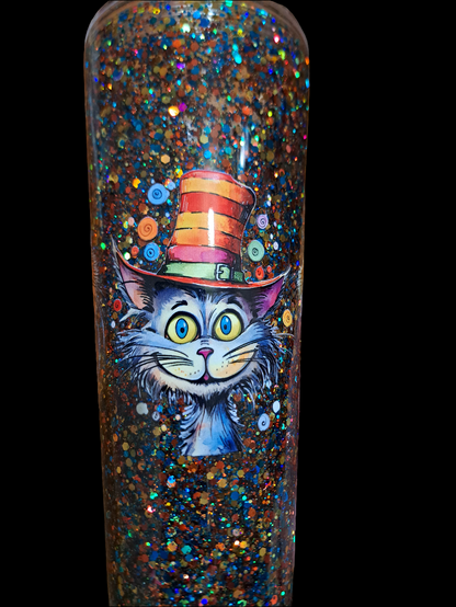 24 oz Acrylic Snowglobe Tumbler, Ready Made